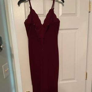 Maroon Prom Dress! Great for any formal event!